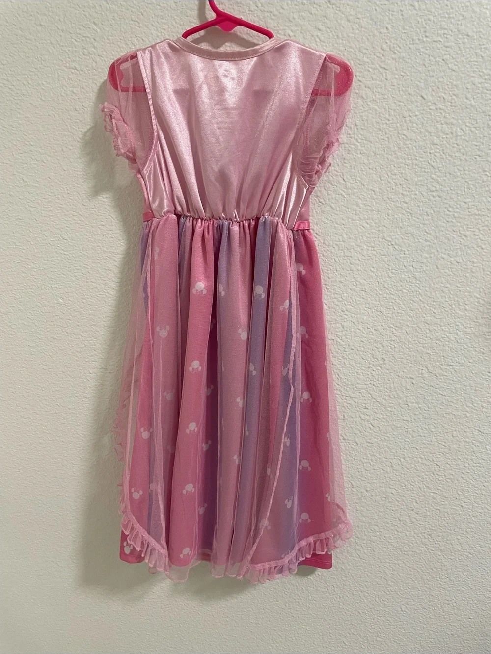 Disney Pink Minnie & Daisy Gradient Ruffle Nightgown
